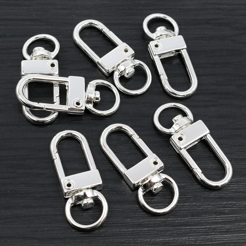 10pcs Lot Snap Lobster Clasp Hooks Gold Silver Plated Diy Jewelry Making Findings For Keychain Neckalce Bracelet Supplies Jewelry Findings Components Aliexpress