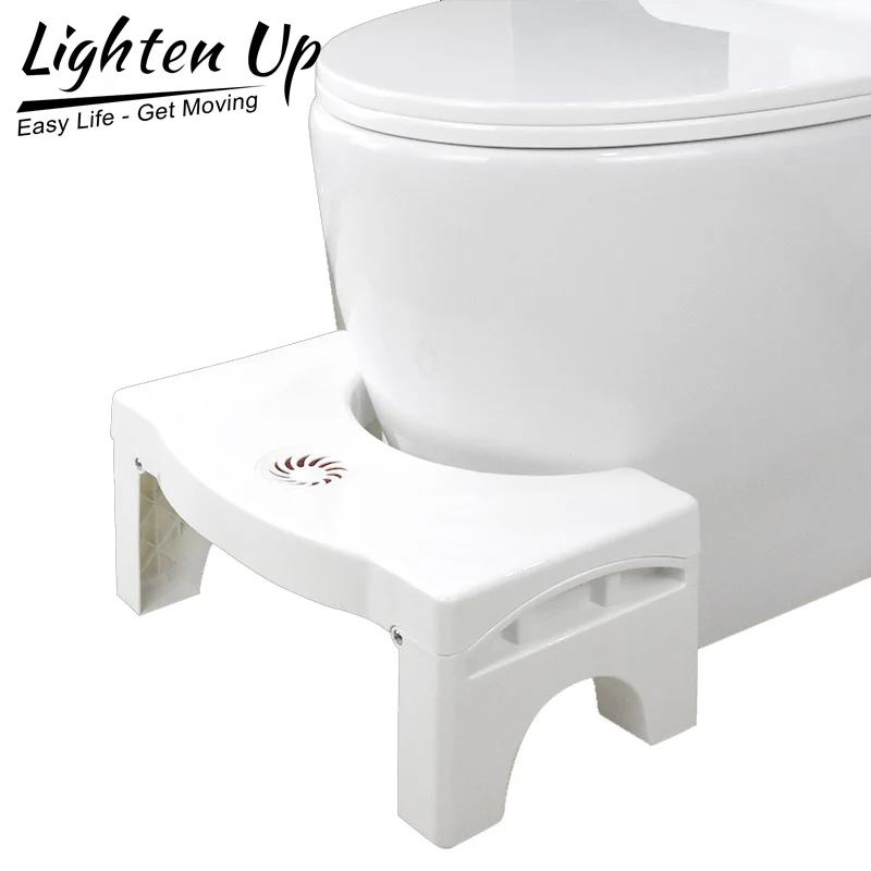 Potty Help Prevent Constipation Bathroom Toilet Aid Squatty Step Foot Stool Kids 