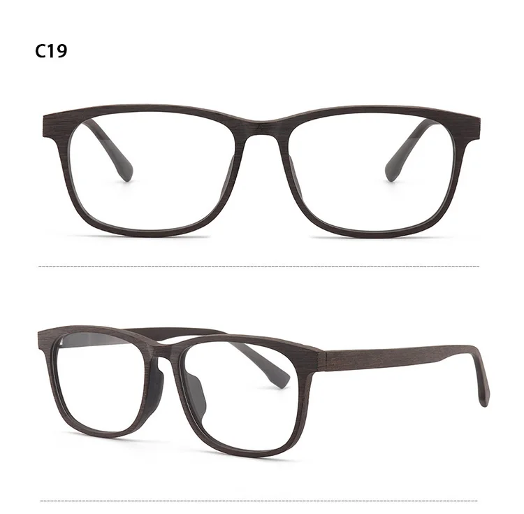HDCRAFTER Рецептурные очки оправа для мужчин и женщин деревянные модные ретро оптические очки для очков оправа для очков