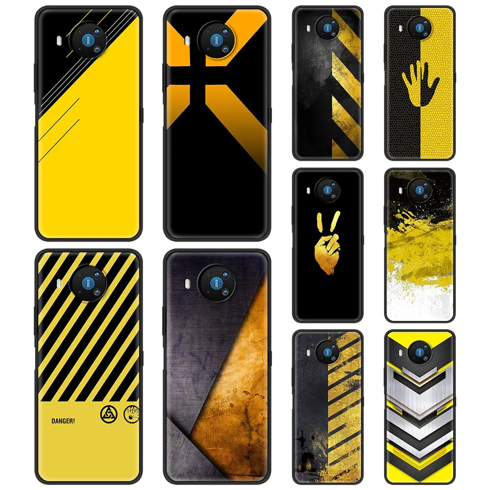 Black Yellow Fashion For Phone Case Nokia 1.3 1.4 2.2 2.3 2.4 3.2 3.4 4.2 5.3 5.4 7.2 8.3 5G C3 C2