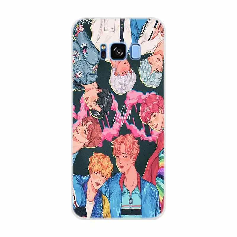 5 Чехол для телефона мягкий чехол для samsung Galaxy S5 S6 S7 Edge S8 S9 Plus S10 Plus E Note 8 9 10 Bangtan Boys Hope World чехол s - Цвет: 5