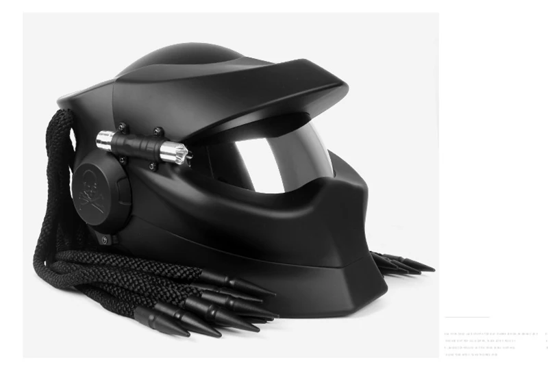 Мотоциклетный шлем с полным лицом универсальный для Harley Predator мотоциклетный шлем ретро унисекс персональный скутер мотоциклетный шлем