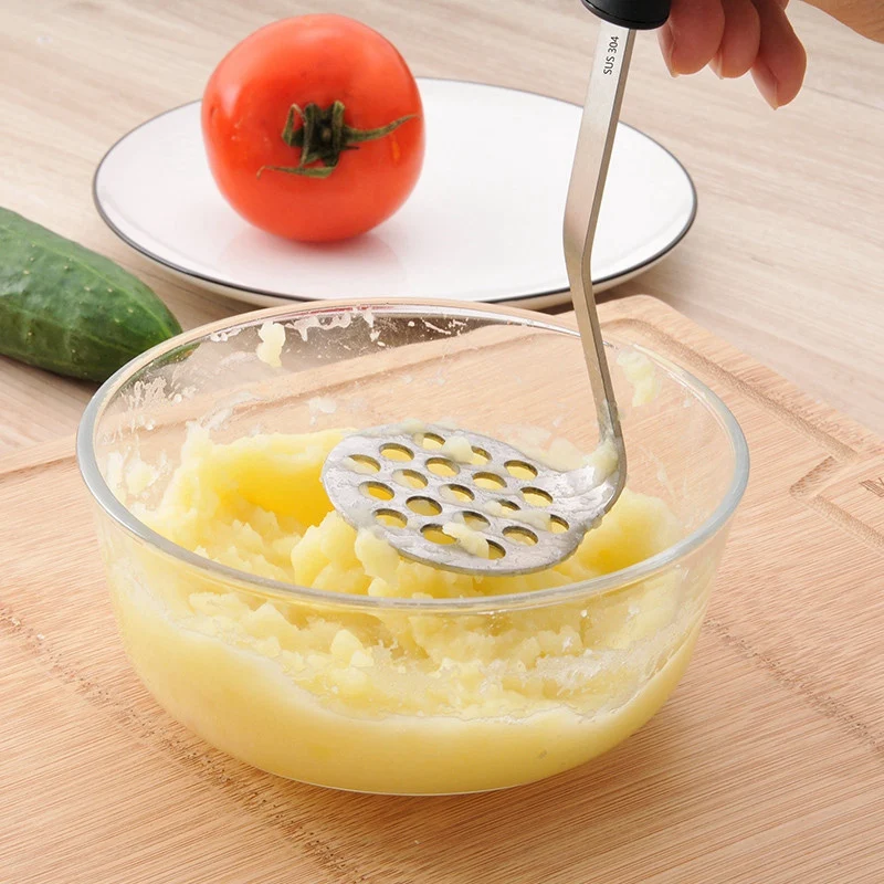 Пластиковый ручной пресс для картофеля из нержавеющей стали, картофельный ил, соковыжималка для овощей, фруктов, кухонные принадлежности