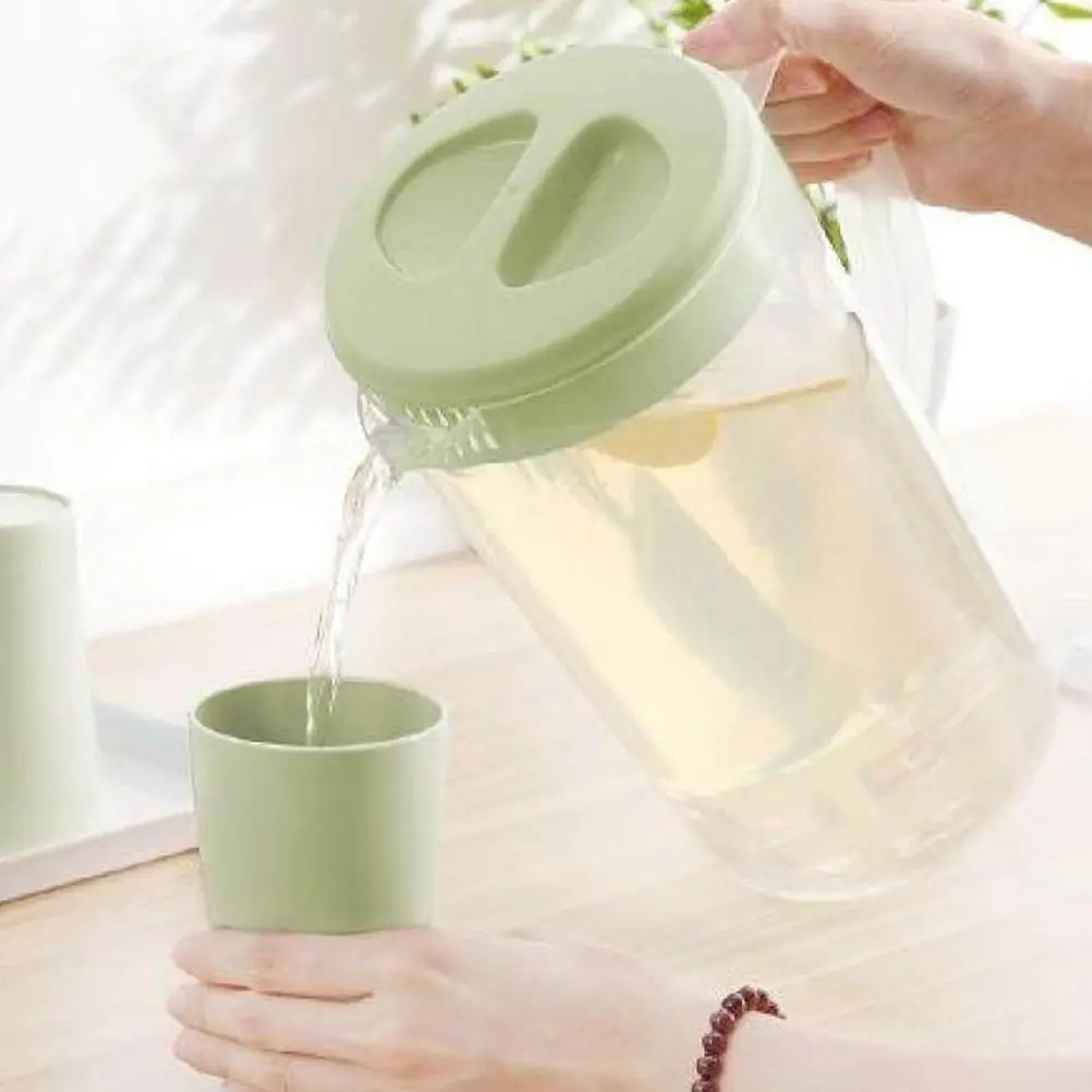 Large Capacity Beverage Storage Container Heat Resistant Cold Water Jug Plastic Juice Pitcher Household Teapot Kettle | Дом и сад