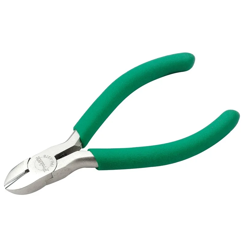 

Pro'skit 1PK-037S Нескользящая ручка титановые золотые диагональные режущие плоскогубцы тонкогубцы для зачистки кабеля Инструменты для ремонта электроники