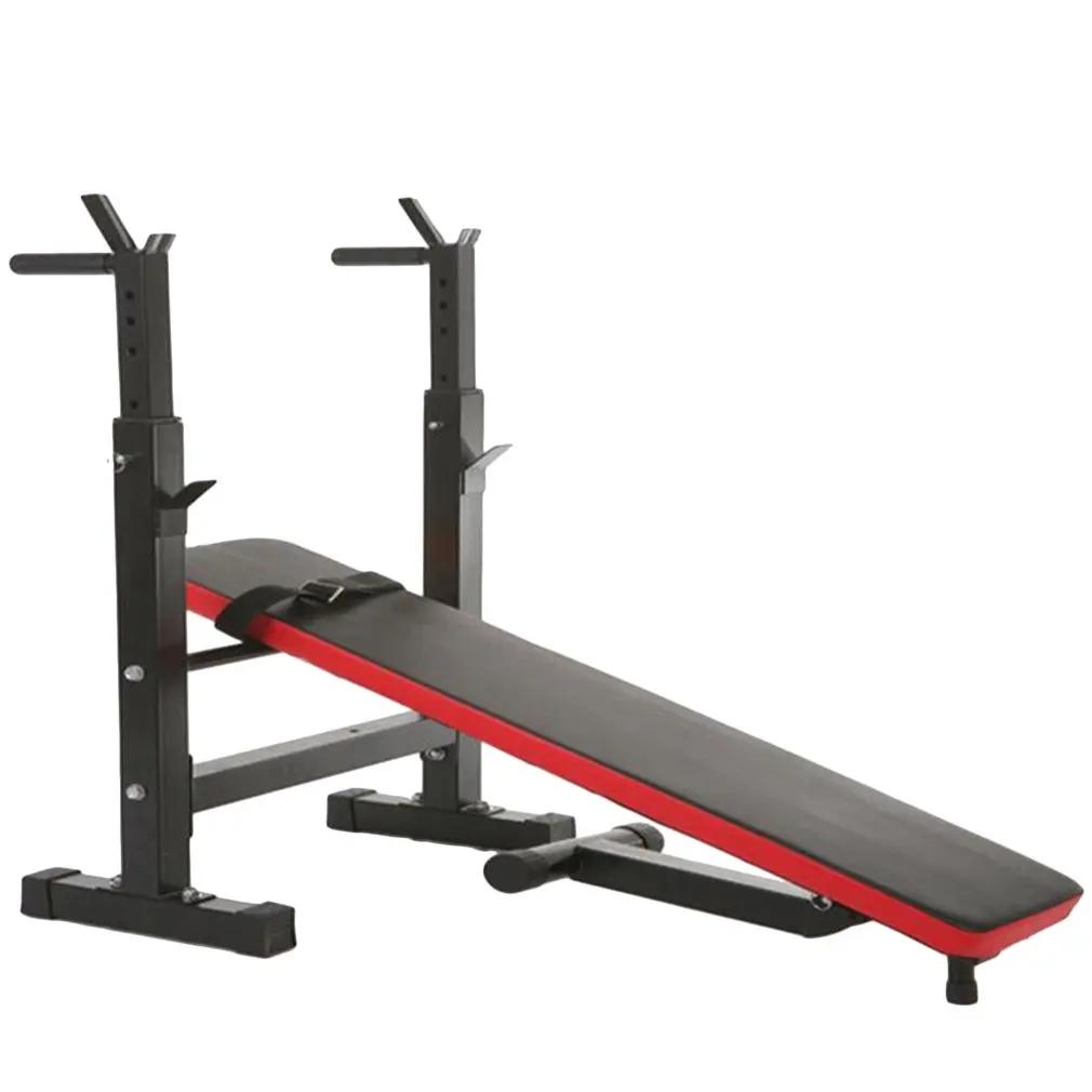 

Heavy Duty Gym Shoulder Chest Press Sit Up Weights Bench Barbell Fitness Full Body Workout Exercise Equipment