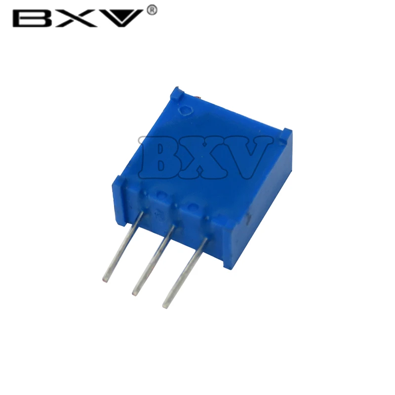 3296W 1K 2K 5K 10K 20K 50K 100K 200K 500K 1M 50 100 200 500 Ohm Multiturn Trimmer Potentiometer High Precision Variable Resistor Multiturn Potentiometer Trimmer Potentiometer
