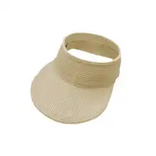 Модный козырек от солнца шляпы женские Полями Летняя Пляжная шляпа праздник сплошной цвет дышащий Пустой Топ Соломенная Шапка Femme