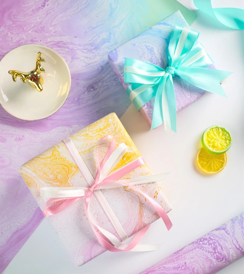 50 70cm Birthday Gift Packaging Ins Background Paper Creative Simple Gift Wrapping Paper Craft Paper Aliexpress