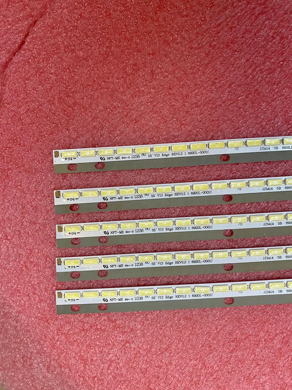 10 шт./лот светодиодная Подсветка полосы для LG 55LA640S 6922L 0048A 0079A 0061A 55E610G 55 V13 край 6920L
