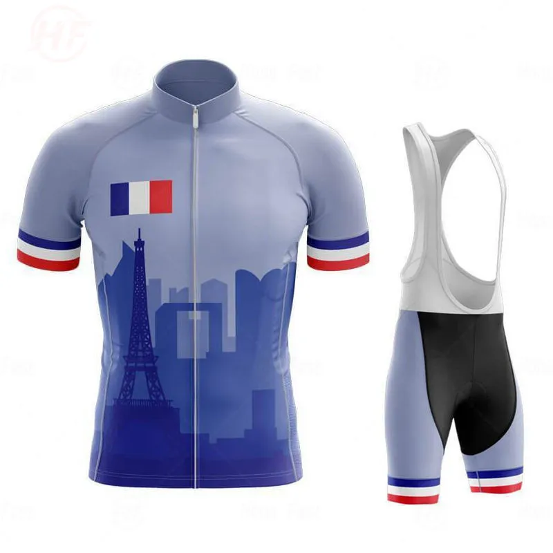 Новинка 2020 командная велосипедная одежда Go Pro France для горных велосипедов форма