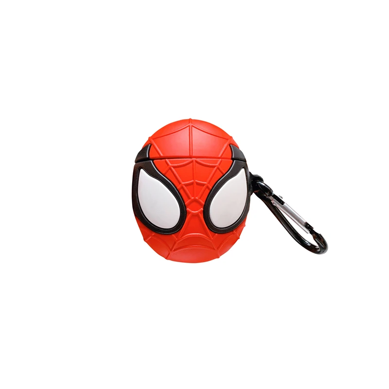 Мультфильм Marvel Человек-паук ударопрочный наушник Чехлы для Apple Airpods 2 Силиконовый наушник Защитная крышка аксессуары