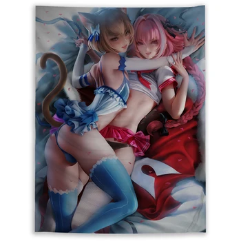 

Fate Apocrypha Felix Argyle ReZero Kara Hajimeru Tapestry Art Wall Hanging Sofa Table Bed Cover Home Decor Dorm Gift A0651