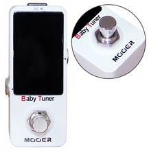 

Mooer Guitar Effects Pedal Board Mtu1 Baby Effect Guitar Tuner Pedal for Acoustic Guitar Processor True Bypass Precision Tuning
