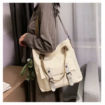 

Women Girl Lady Messenger Shoulder Over Bags Canvas Bag Women Handbag Wallet