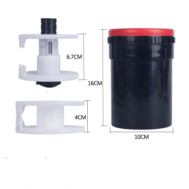 Compact Film Developing Tank 2 Spiral Reel For Processing 120 135 127 Darkroom