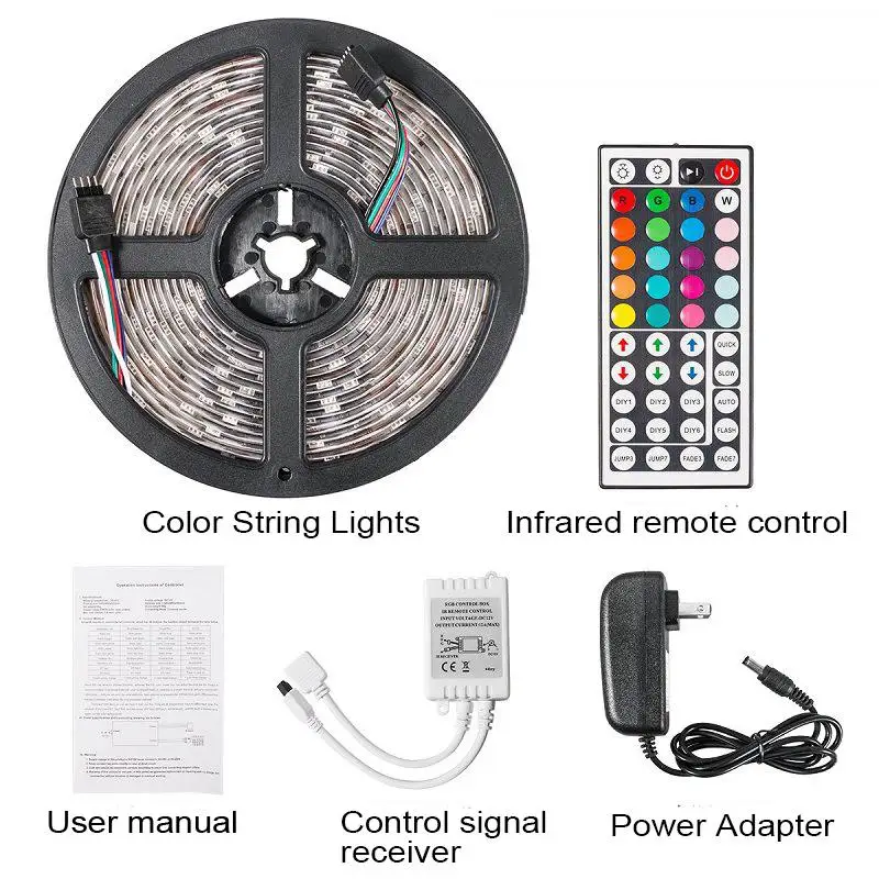 16/20 цвет 5 м Светодиодная лента 2835SMD DC12V гибкий светодиодный светящаяся лента для HD tv настольного экрана подсветка светильник