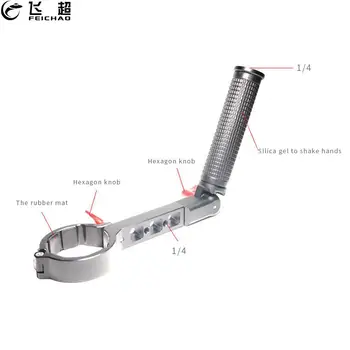 

FEICHAO Adjustable Handle Hand Grip for Zhiyun Crane 2S Gimbal Stabilizer Handgrip Neck Ring Mounting Clamp Extension Accessory