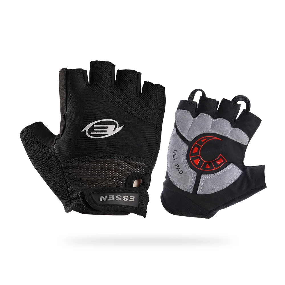 Мужские и женские велосипедные перчатки с полупальцами противоскользящие