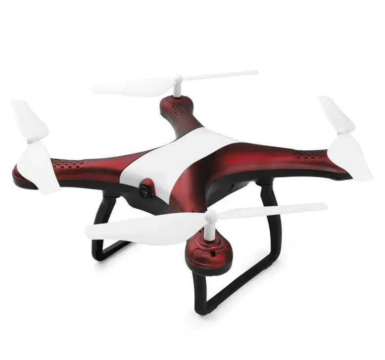Аэрофотосъемка Мини wifi fpv, пульт ДУ Радиоуправляемый вертолет Дрон 20 минут 100 м 720P камера визуальное фото следуют за мной Радиоуправляемый квадрокоптер - Цвет: Красный