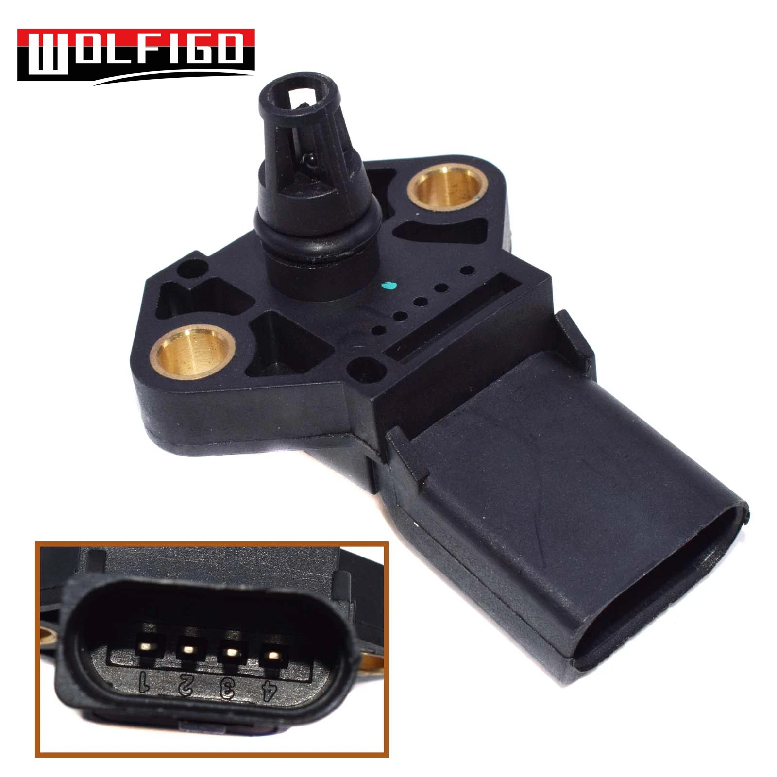 Датчик давления 2 5 бар WOLFIGO 0281002399 038906051B для Audi VW Seat Skoda | Автомобили и мотоциклы