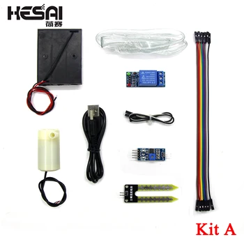 

2020！Automatic Irrigation Module DIY Set for Soil Moisture Detection and Automatic Water Pumping