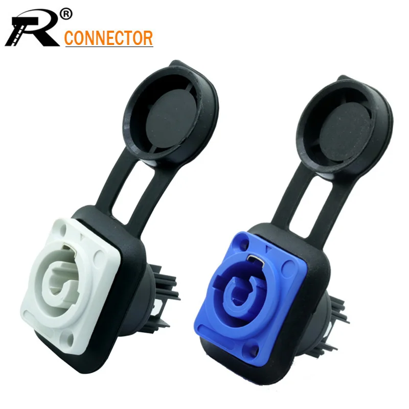 1 шт. водонепроницаемый 3 контактный разъем питания с женской панелью на 20 А/250