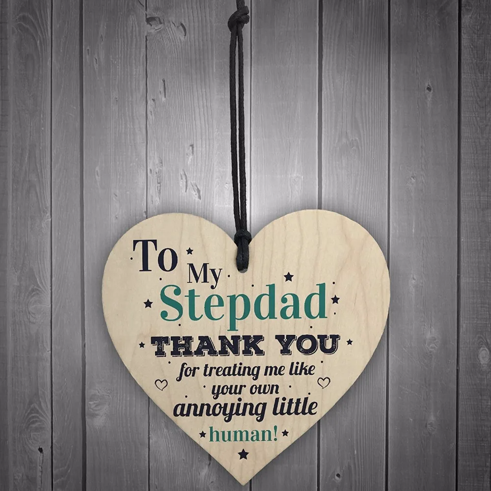 4-Meijiafei-My-Stepdad-Dad-Hanging-Wooden-Heart-FATHERS-DAY-Gift-For-Him-Daughter-Son-Birthday-Thank