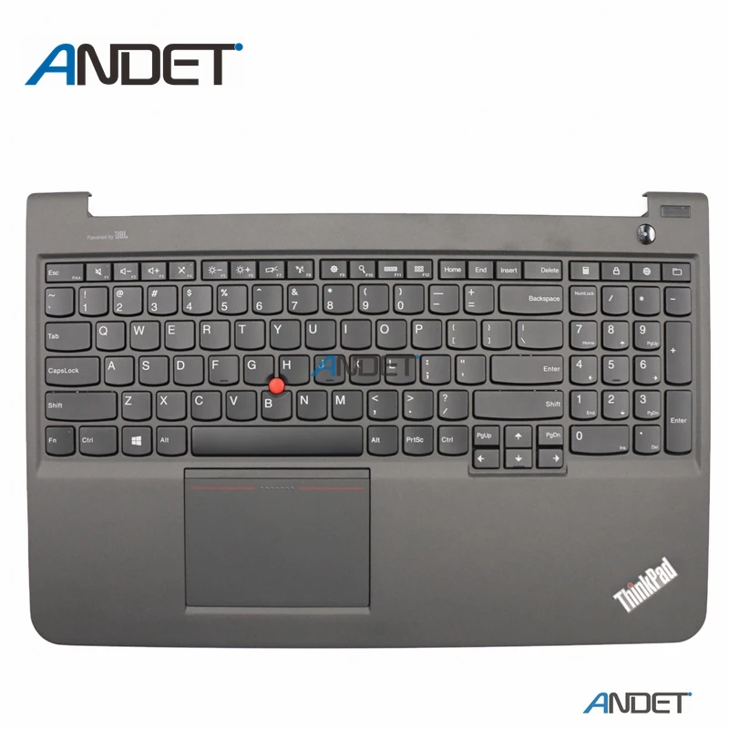 B Для lenovo ThinkPad S5-S531 S540 S531 США клавиатура с подсветкой+ Упор для рук крышка верхний чехол с тачпадом AM0XY000400 - Цвет: B