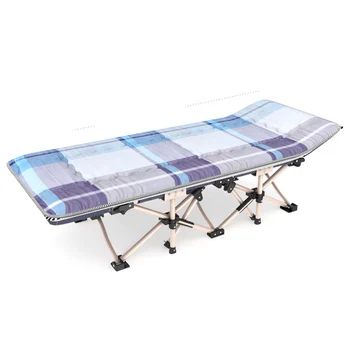 

Folding Bed Single Bed Simple Nap Bed Recliner Marching Escort Bed Portable Nap Bed Adult Household Daybed Lounge Chair