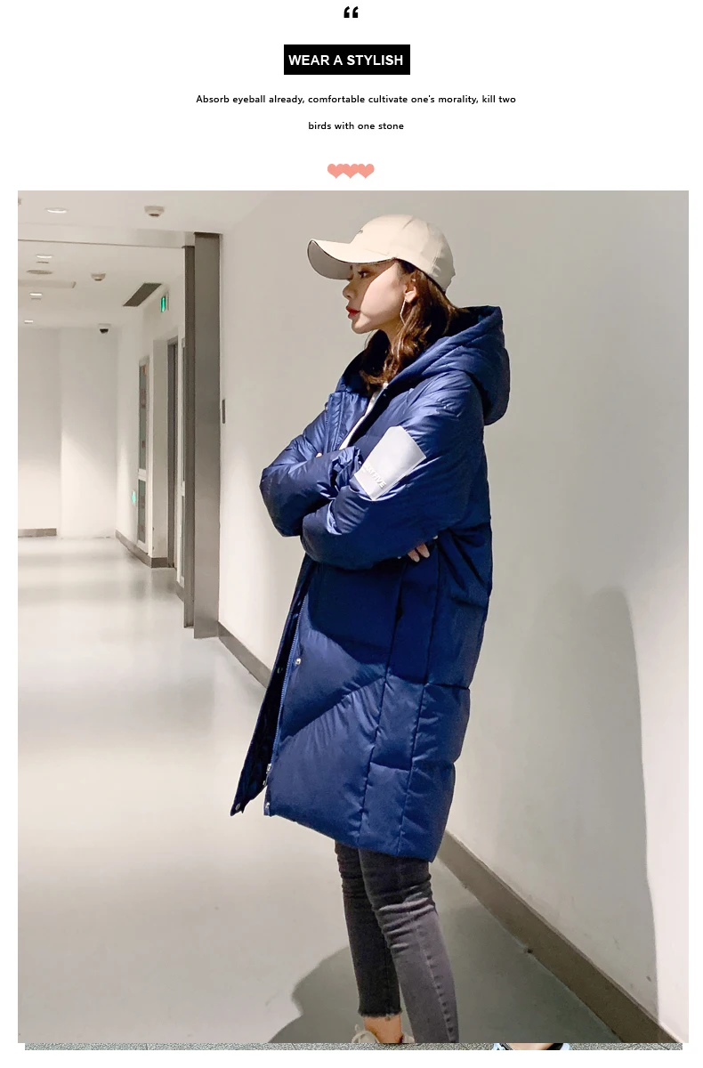 Зимний теплый пуховик для женщин, одежда, плотное длинное пальто большого размера d, Женская куртка-пуховик с капюшоном в Корейском стиле, большие размеры