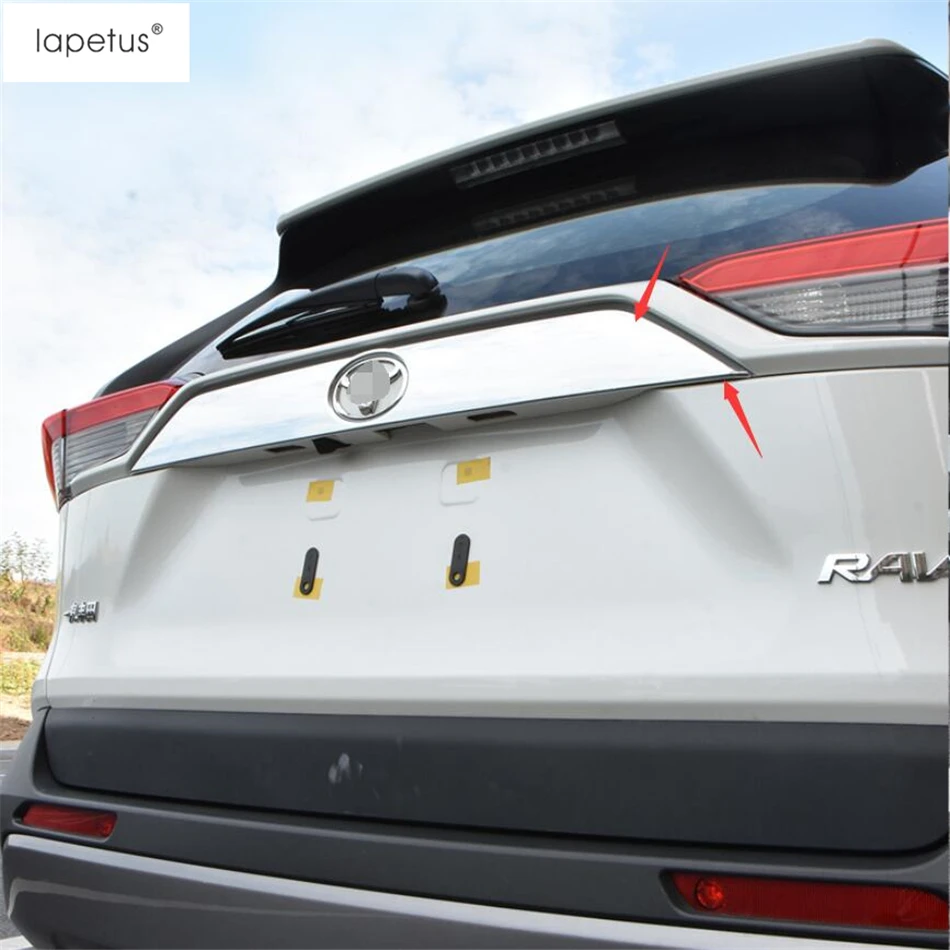 Lapetus аксессуары для TOYOTA RAV4 Previa RAV 4 2019 2020 2021 ABS задний багажник верхняя задняя дверь