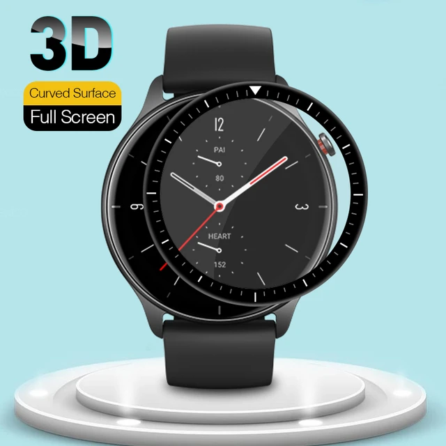 Vidrio templado curvo 3D para Amazfit GTR Mini, película