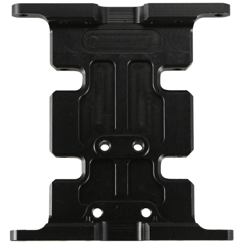 

1/10 Aluminum Alloy CNC Alloy Gear Box Mount Holder for 1/10 Rc Crawlers Axial SCX10 D90 D110,Black
