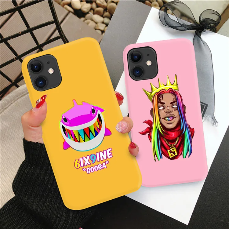 Чехол-пустышка для мальчиков 6ix9ine GOOBA чехол iPhone 11 pro XR 7 Plus XS силиконовый 6S 8 6 Max |