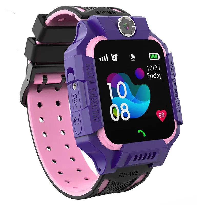  S19 Waterproof Smart Watch for Kids LBS Tracker SmartWatch SOS Call for Children Anti Lost Monitor  - 4000106333088