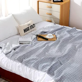 

Home Bed Blankets Sofa Office Car Quilt 150x200cm/200x230cm Bedspread Cover Condition Air Baby Rest Nap