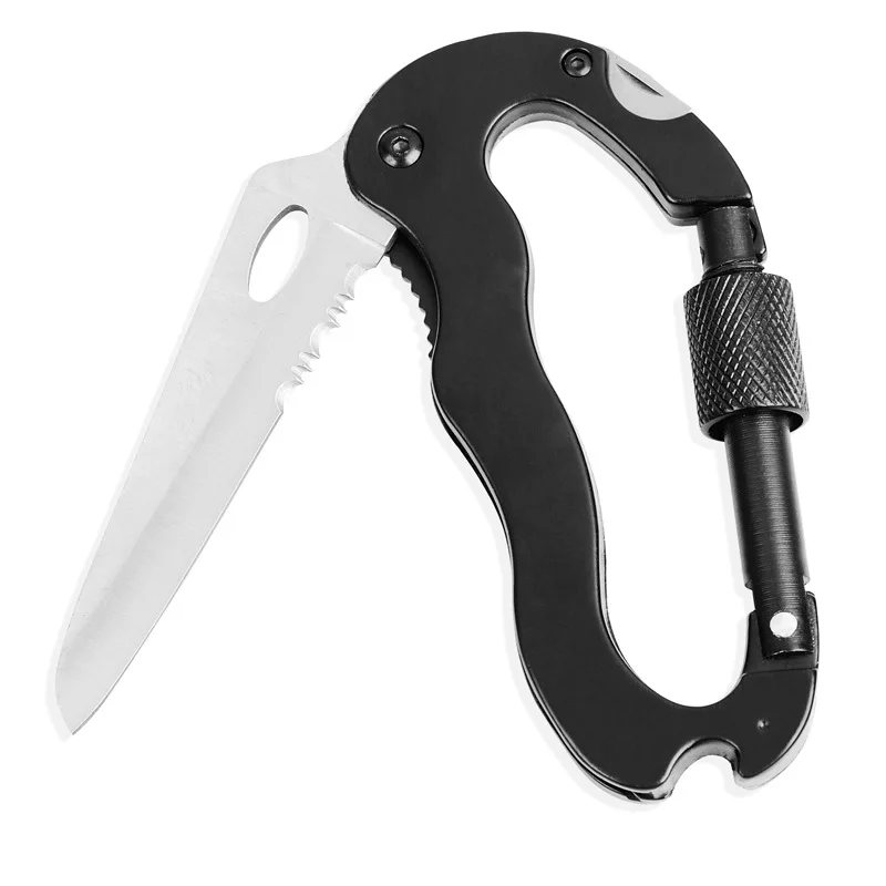 

Portable Multi-functional Folding Knife Phillips/Slotted Screwdriver 6 in 1 EDC Gear Hand Tools For Outdoor Camping
