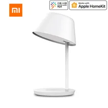 Xiaomi Yee светильник YLCT02YL 6 Вт настольная лампа Smart wifi Touch Dimmable/YLCT03YL 18 Вт Светодиодный настольный светильник Pro Беспроводная зарядка для iPhone