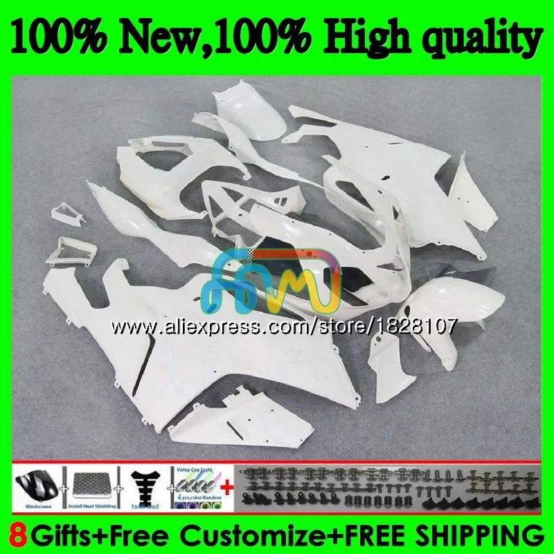 RSV1000R для Aprilia RSV1000 R глянцевый белый Mille 03 04 05 06 55BS. 27 RSV1000RR РСВ 1000 R RR 1000R 2003 2004 2005 2006 обтекатель