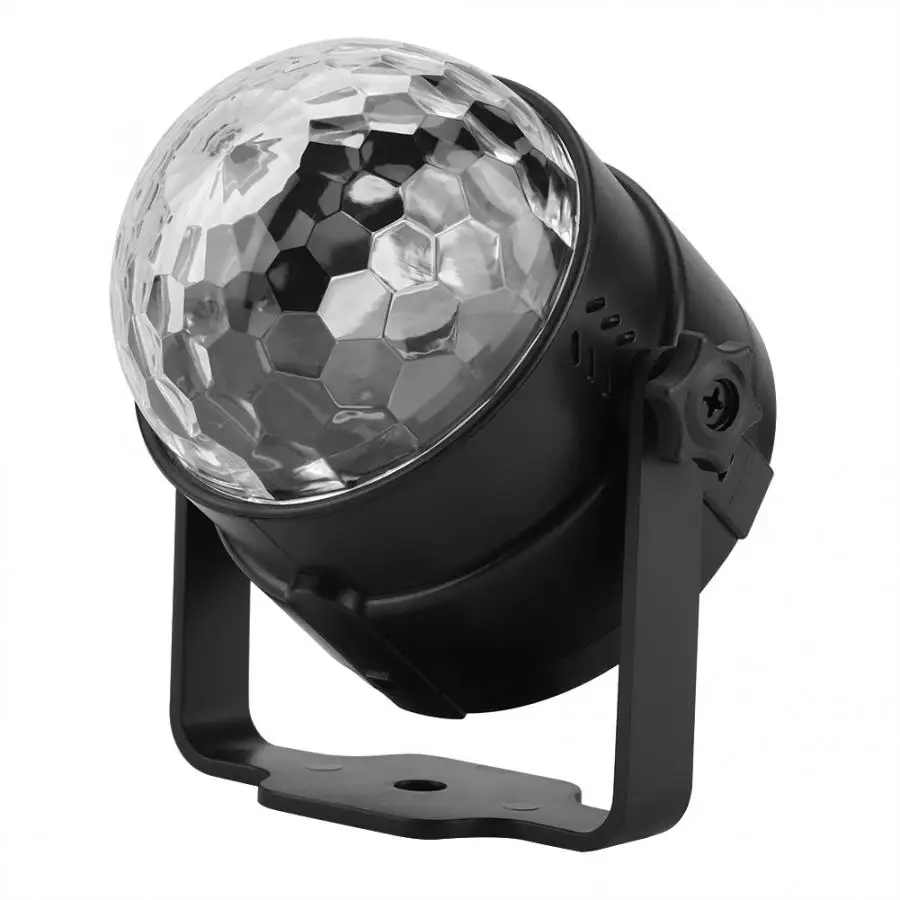 DJ Light USB Перезаряжаемый магический светодиодный свет авто Голосовая активированная лампа для сцены диско Высокое Освещение Проектор большая акция