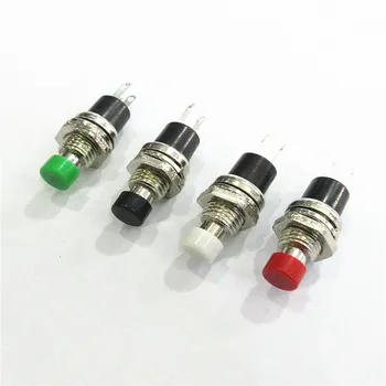 

10pcs 7mm Momentary Push button Switch reset Micro Switch Normally Open PBS-110