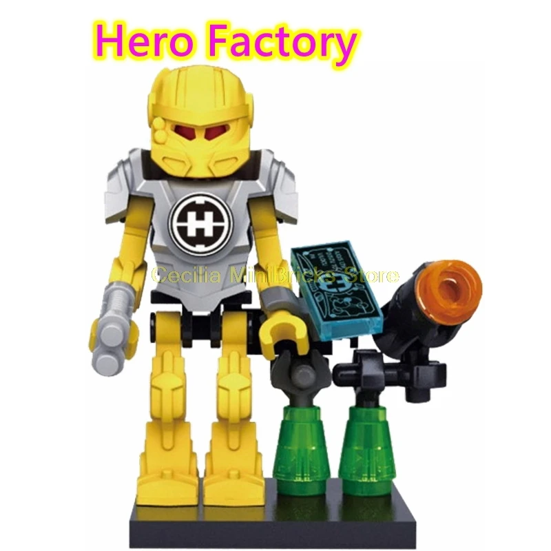 Pikachu Ninja Hero factory строительные блоки игрушки для детей фильм Marvel Aciton рисунок Thanos Technic друзья создатель Dnosaur - Цвет: Hero Factory