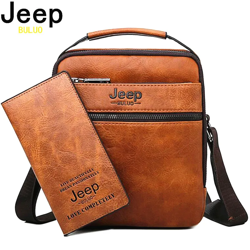 関税/送料込み【Men's Luxury Boutique】ジープショルダーバック ショルダーバッグメンズ JEEP BULUO 高級海外人気トップブランド