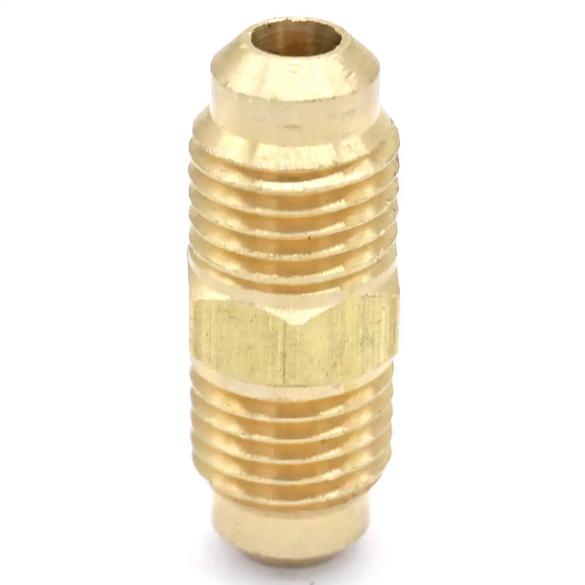 SAE Male 7 16 20 UNF Fit Tube OD 1 4 Straight Brass SAE 45 Degree SAE Male 7 16 20 UNF Fit Tube OD 1 4 Straight Brass SAE 45 Degree