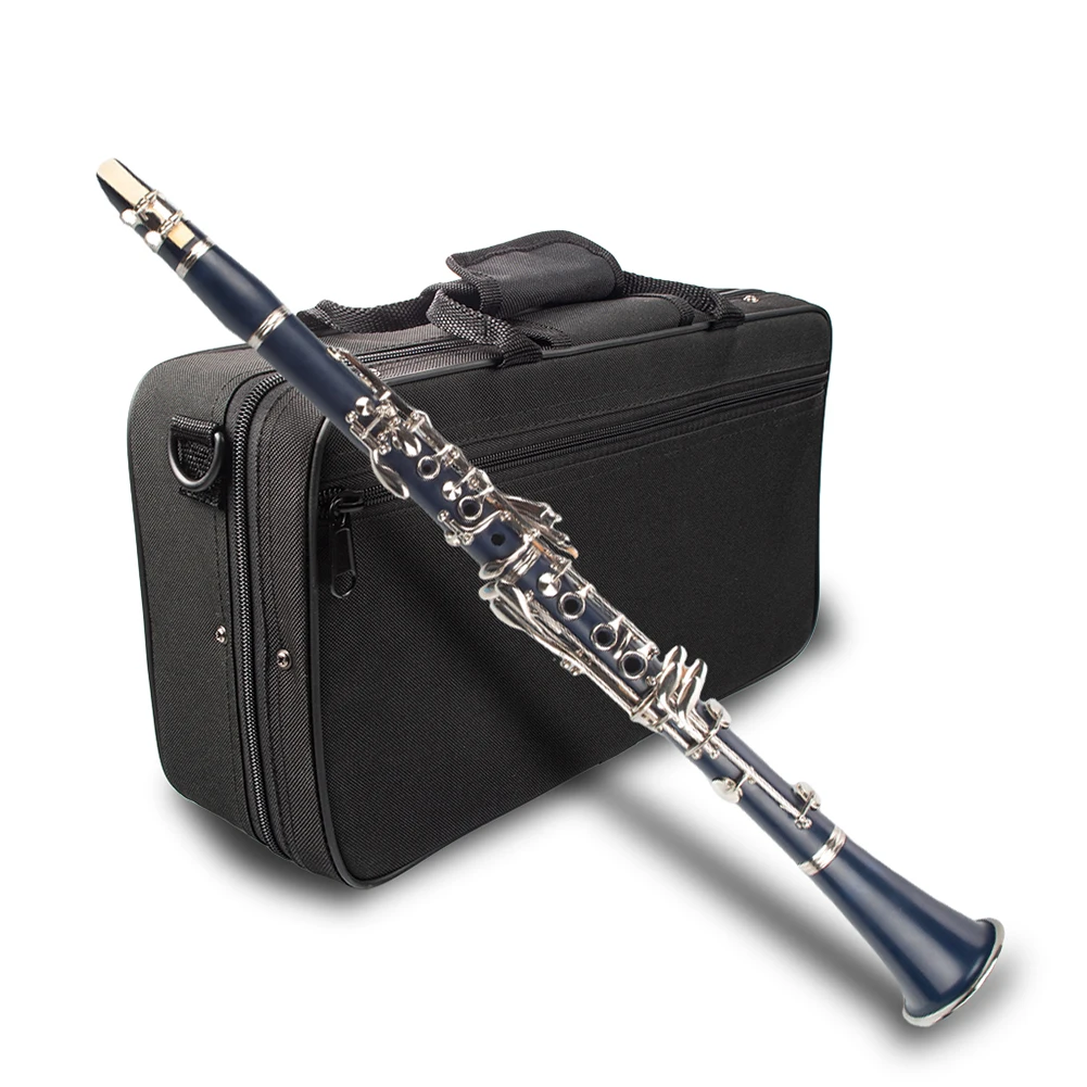 Professional 17 Key B Flat Clarinet Musical Instrument for Beginner Learner