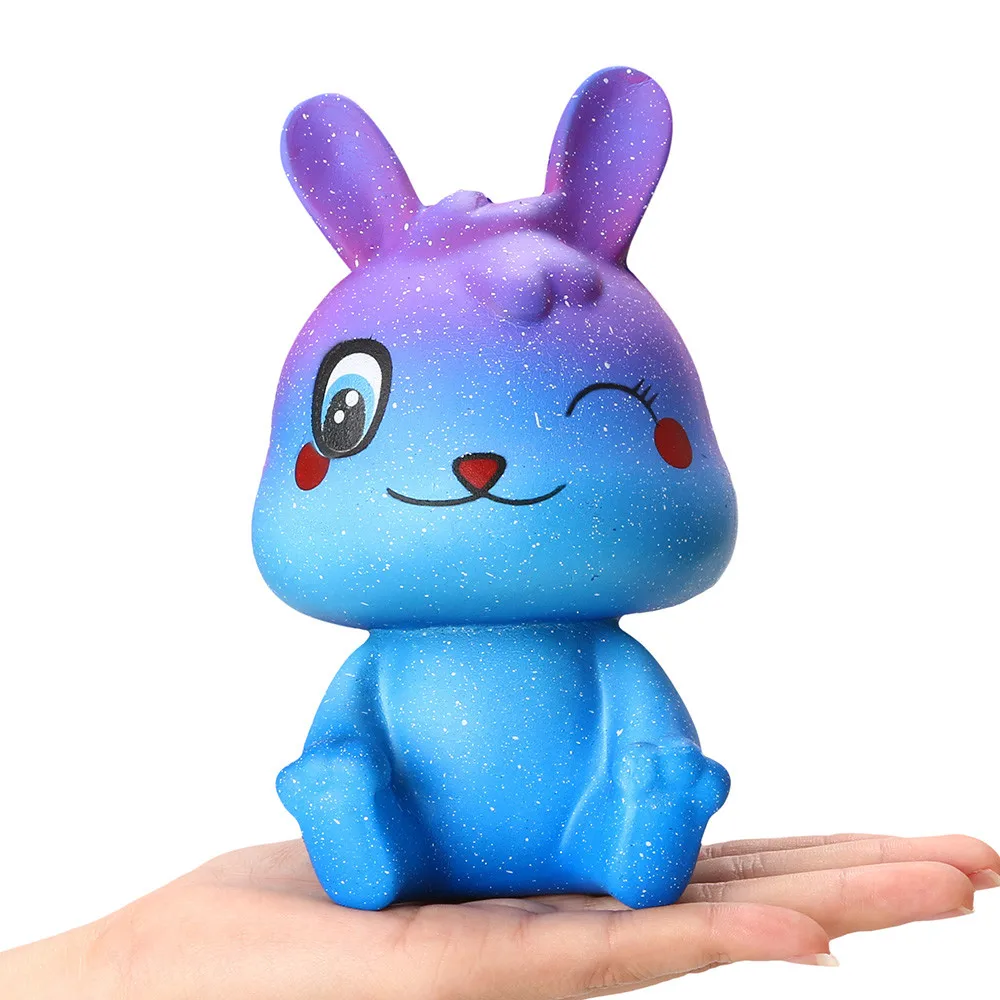 Jumbo Rabbit медленно поднимающийся сквиш Ароматизированная сжимающая Игрушка снятие стресса детская забавная игра игрушки детские игрушки для мальчиков и девочек