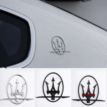 

Car Sticker Fender Side Rear Window Emblem Badge for Maserati Levante Quattroporte Ghibli Gran Turismo GC GT Styling decoration