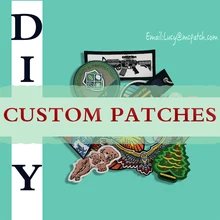 Нашивки с вышивкой на заказ, с крючком и петлей Нашивки с вышивкой на заказ, с крючком и петлей