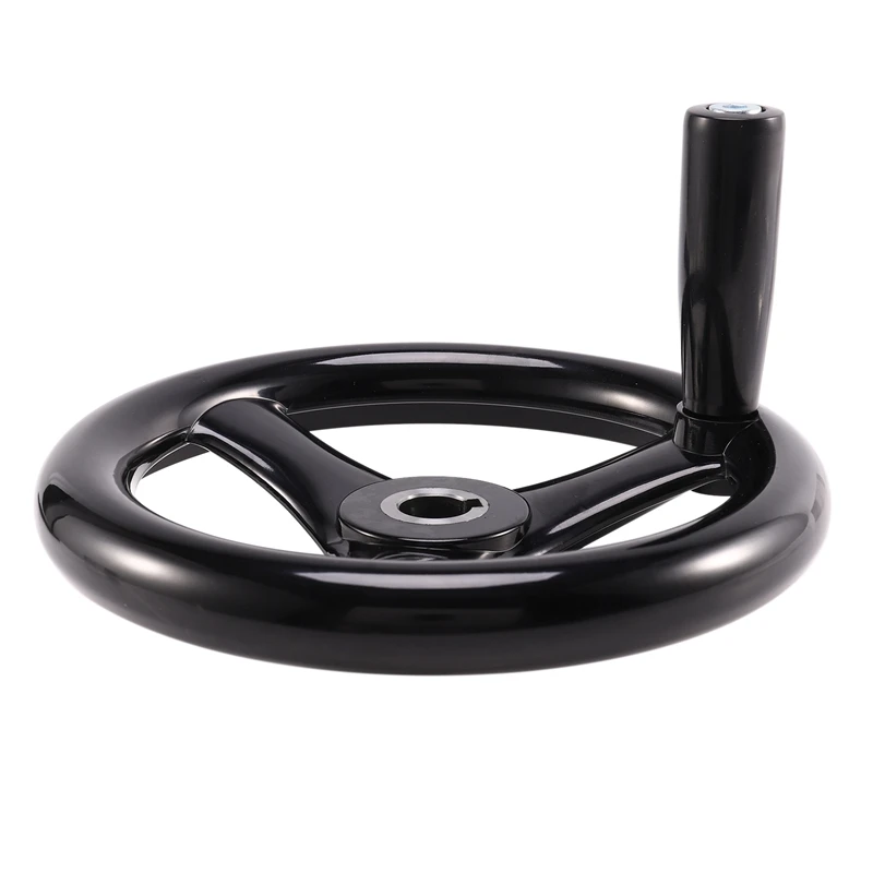 1 шт. черный фрезерный станок токарный с ЧПУ 3D принтер спиральный ручной круг